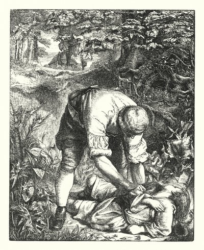 Livets reise (gravering) av Anthony Frederick Augustus (after) Sandys