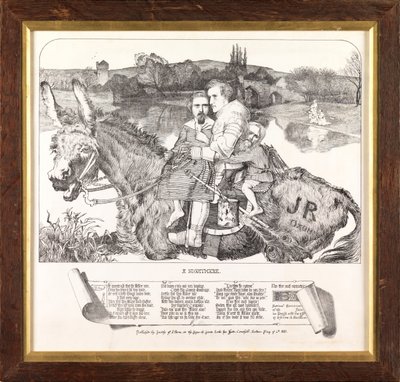 Et mareritt (zinkotype) av Anthony Frederick Augustus Sandys