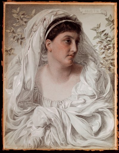Alcestis: Et portrett av Lady Donaldson, 1877 av Anthony Frederick Augustus Sandys