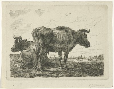 To kyr av Anthony Jacobus Offermans