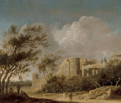 Landskap Med Utsikt Over En Ruin av Anthony Jansz van der Croos