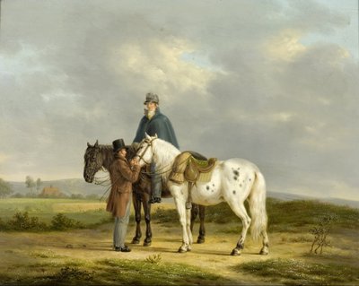 To ryttere i et landskap av Anthony Obermann