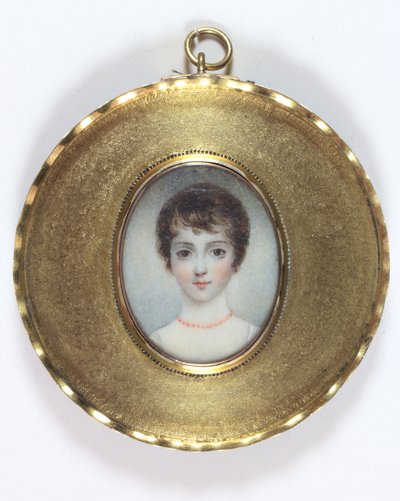 Georgiana Augusta Frederica Seymour (emalje) av Anthony Stewart
