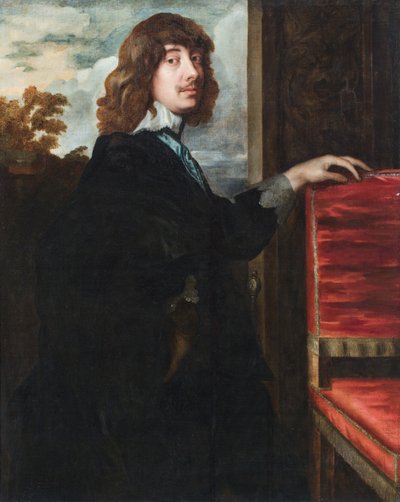 Portrett av Algernon Percy av Anthony van (after) Dyck