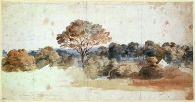 Et landskap av Anthony van Dyck