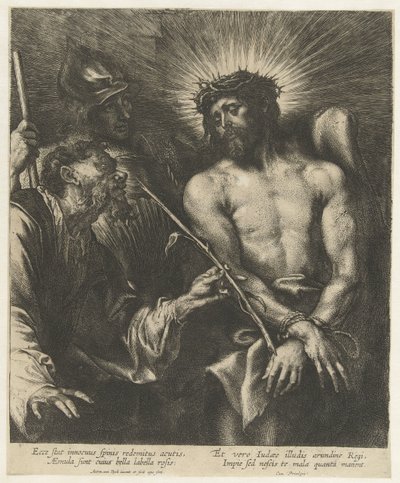 Hån mot Kristus Ecce Homo av Anthony van Dyck