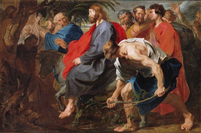 Kristi inntog i Jerusalem, ca. 1617 (olje på lerret) av Anthony van Dyck