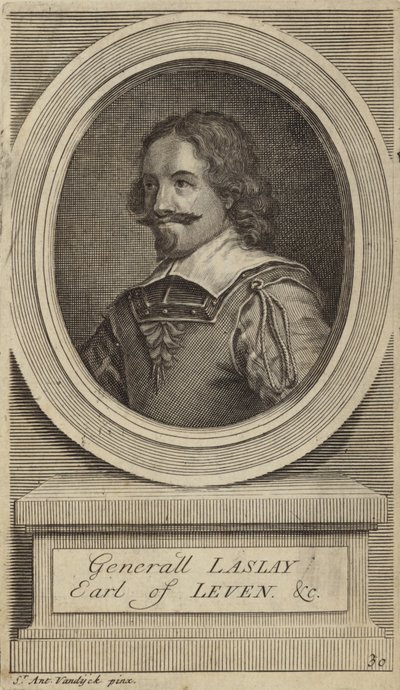 General Leslie av Anthony van Dyck