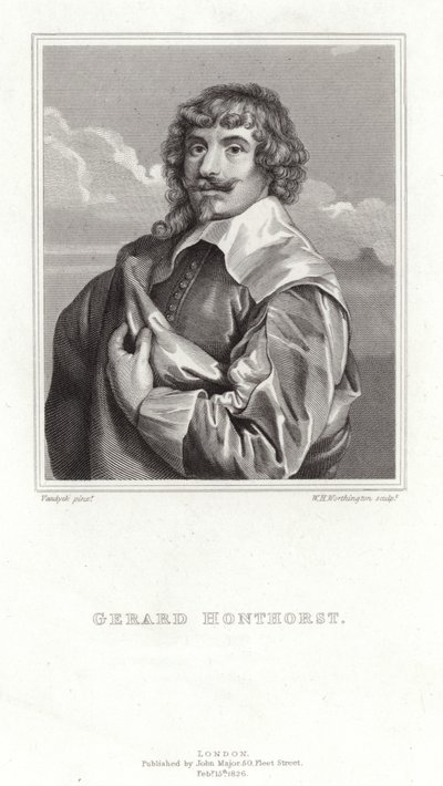Gerard van Honthorst av Anthony van Dyck