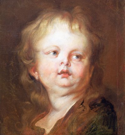 Hodet til en gutt av Anthony van Dyck