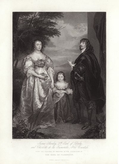 James Stanley av Anthony van Dyck