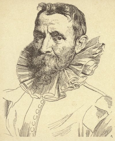 Jan Brueghel, den eldste, flamsk maler av Anthony van Dyck