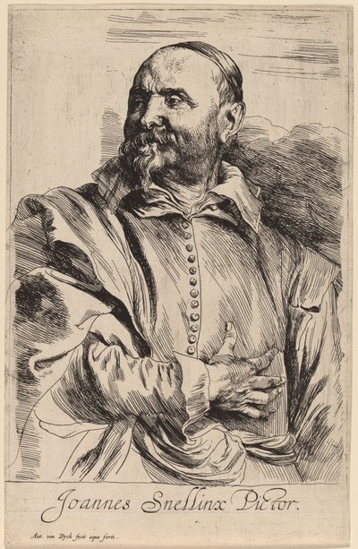 Jan Snellinx, sannsynligvis 16261641. av Anthony van Dyck