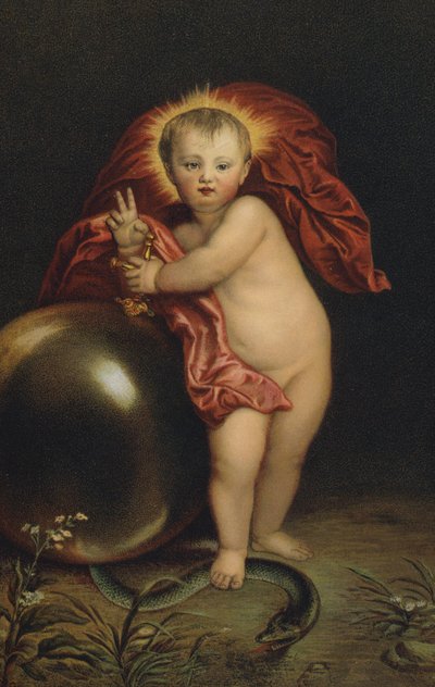 Jesus knuser slangen av Anthony van Dyck