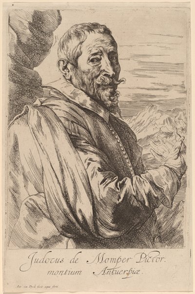 Jodocus de Momper, sannsynligvis 16261641. av Anthony van Dyck