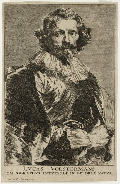 Lucas Vorsterman av Anthony van Dyck