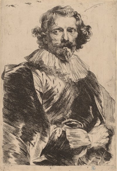 Lucas Vorsterman, sannsynligvis 16261641. av Anthony van Dyck