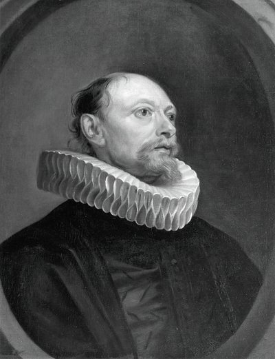 Man with a Ruff, 1600-tallet. av Anthony van Dyck