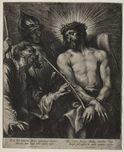 Hån mot Kristus. av Anthony van Dyck