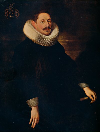 Portrett av Alexander Triest, Baro Dauweghem, c1630 av Anthony van Dyck