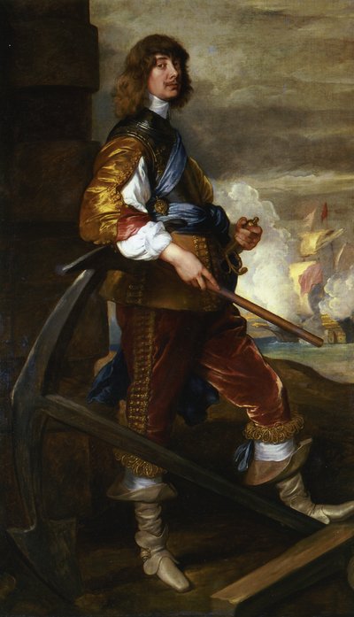 Portrett av Algernon av Anthony van Dyck
