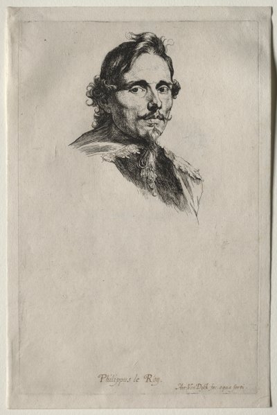 Portrett av baron Philippe Le Roy av Anthony van Dyck