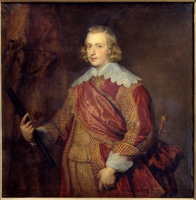 Portrett av kardinal spedbarn Ferdinand av Østerrike (1609-1641) Maleri av Anton Van Dyck (1599-1641) (ec.flam.) Søn 1,07x1,06 m Madrid, Prado-museet av Anthony van Dyck