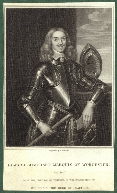 Portrett av Edward Somerset, Marquess of Worcester av Anthony van Dyck