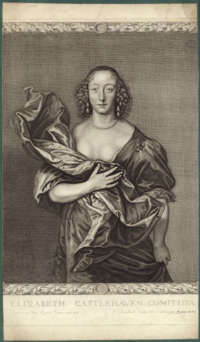Portrett av Elizabeth, grevinne av Castlehaven av Anthony van Dyck