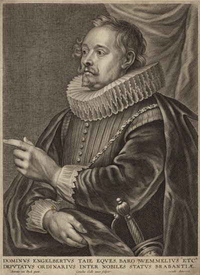 Portrett av Engelbert Taye av Anthony van Dyck