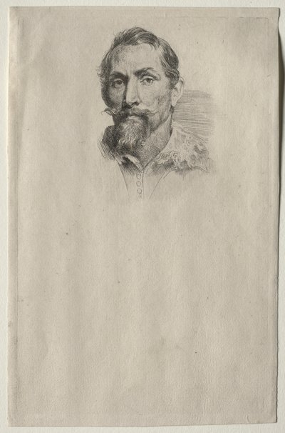 Portrett av Frans Snyders. av Anthony van Dyck