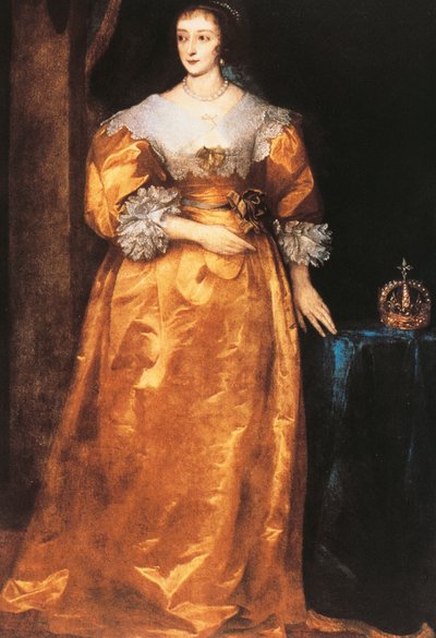 Portrett av Henrietta Maria av Frankrike (Paris av Anthony van Dyck