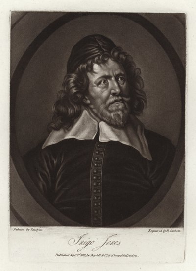 Portrett av Inigo Jones av Anthony van Dyck