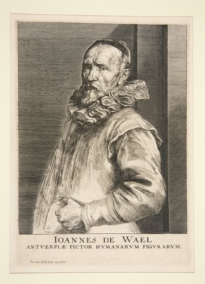 Portrett av Jan de Wael (1558-1633) av Anthony van Dyck