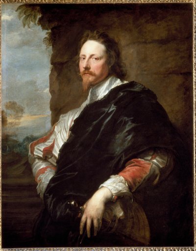 Portrett av Nicolas Lanier (olje på lerret av Anthony van Dyck