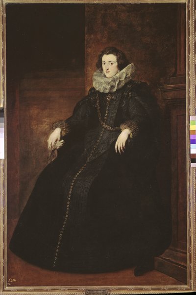 Portrett av Policena Spinola av Anthony van Dyck