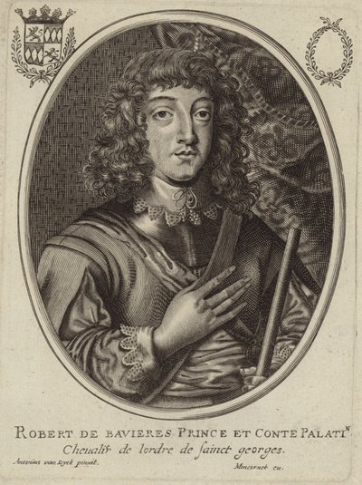 Portrett av Robert de Bavieres av Anthony van Dyck