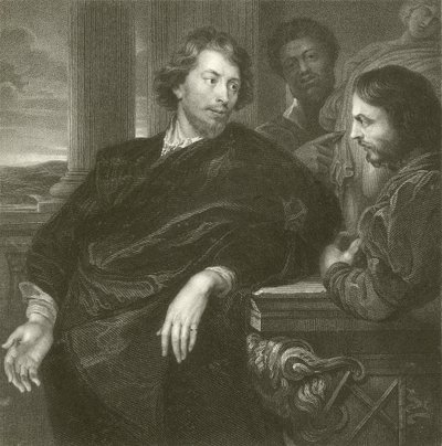Portrett av Rubens av Anthony van Dyck