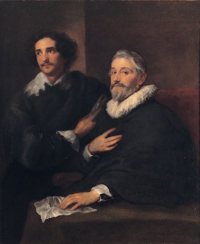 Portrett av brødrene de Wael, ca. 1620-1630 av Anthony van Dyck