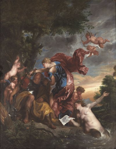 Rinaldo og Armida av Anthony van Dyck