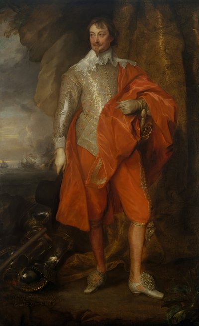 Robert Rich 1587-1658, andre jarl av Warwick, ca. 1632-35. av Anthony van Dyck