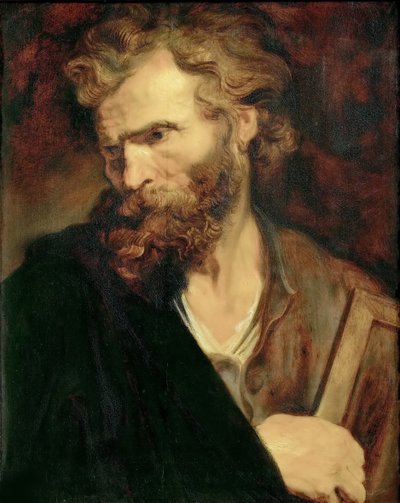 Saint Judas apostelen, ca. 1620. av Anthony van Dyck