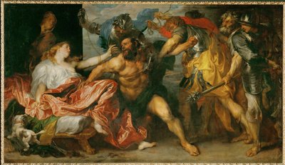 Samson gjort til fange (maleri på lerret) av Anthony van Dyck