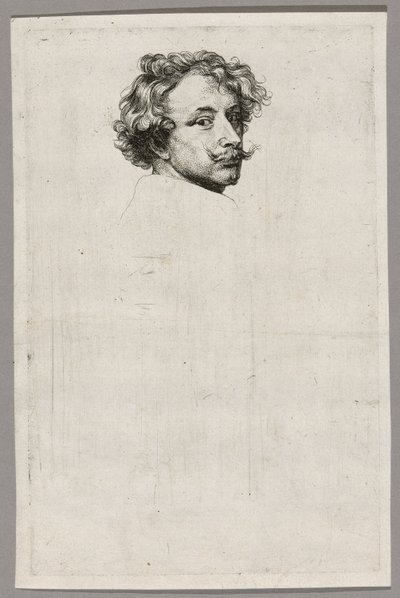 Selvportrett av Anthony van Dyck