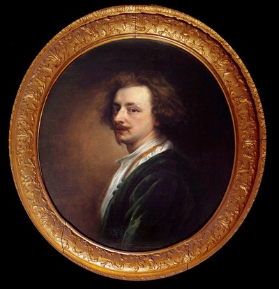Selvportrett maleri av Anton (Antoon eller Anthony) van Dyck (1599-1641) 1600-tallets søn. 0,68x0,58 m - Selvportrett av Anton (Antoon eller Anthony) van Dyck (1599-1641) 1600-tallet. 0,68 x 0,58 m. av Anthony van Dyck