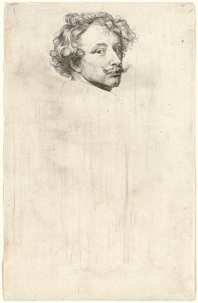 Selvportrett, sannsynligvis 16261641. av Anthony van Dyck