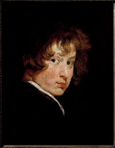 Selvportrett, ca. 1614 (olje på panel) av Anthony van Dyck