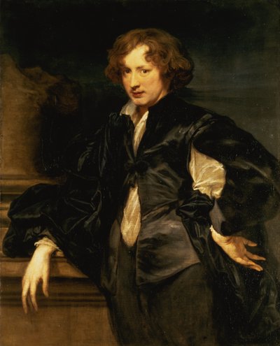 Selvportrett, ca. 1620-21 (olje på lerret) av Anthony van Dyck
