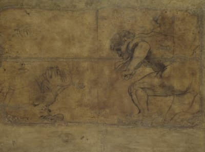 Studier for "The Martyrdom of Saint Sebastian" av Anthony van Dyck