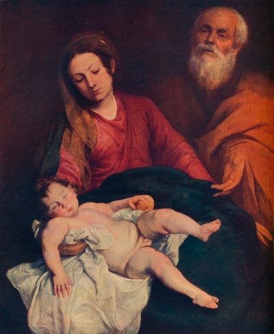 Den hellige familie, c1624 av Anthony van Dyck